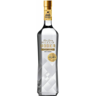 Горілка Shabo Hello Vodka Exclusive 0.7 л 40%, 4820070404630