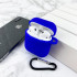 Чехол Airpods 1/2 Silicone Case Blue, 1177-0034