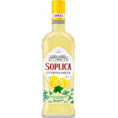 Настойка Soplica Лимон-мята 0.5 л 25%, 5900471004468, Soplica