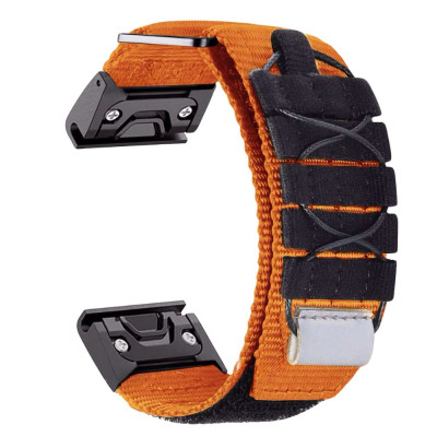 Ремешок для часов Nylon Pro для Garmin Orange 22 мм, 1051-1253