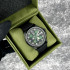 Часы наручные Awarder Embroidery Black-Green Black Automatic 10ATM, 1202-0010