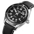 Skmei 9232LSIBK Silver-Black Leather, 1080-1643