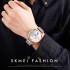 Skmei 9198TRGWTH-B Rose Gold-Silver/White Men, 1080-1484