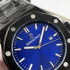 Audemars Piguet Royal Oak Quartz Black-Blue, 1041-0049, Audemars Piguet