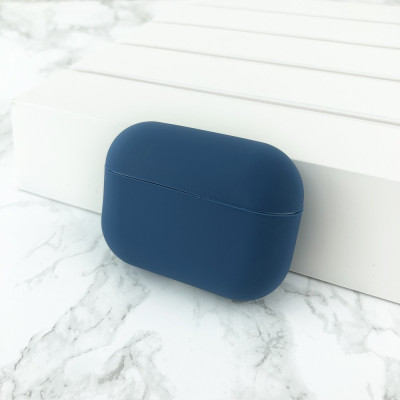 Чехол Airpods Pro Silicone Case Slim Gray Blue, 1177-0045