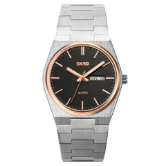 Skmei 9288SIRGBK Silver-Rose Gold-Black