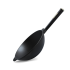 Сковорода чугунная Brizoll WOK 240х70 мм с деревянной ручкой Black, 24WHP-1-plv