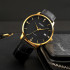 Skmei 1801LGDBK Gold-Black Leather, 1080-1631