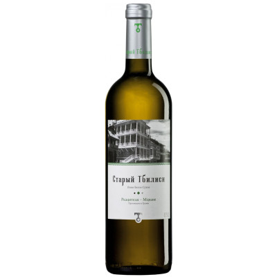 Вино Старий Тбілісі Ркацителі Mцванe біле сухе 0.75 л 12.5%, 4860004070197
