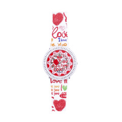 Дитячий годинник Better 009 Love White-Red