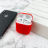 Чехол Airpods 1/2 Silicone Case Slim Red, 1177-0017