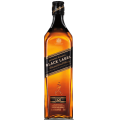 Виски Johnnie Walker Black Label 12 лет выдержки 0.5 л 40%