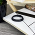 2B Rich Bracelet 6 mm, 19 cm All Black, 4010-0021