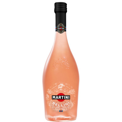 Коктейль винний ігристий Martini Bellini рожеве солодке 0.75 л 8%, 8000570149804