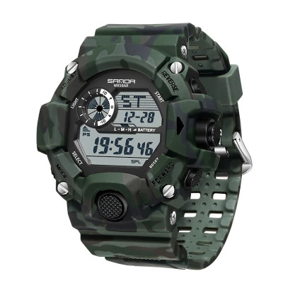 Sanda 2183 Camo Green-White, 1044-0155