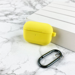 Чехол Airpods Pro Silicone Case Slim Yellow