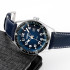 Skmei 9232LSIBU Silver-Blue-Leather Strap, 1080-2347