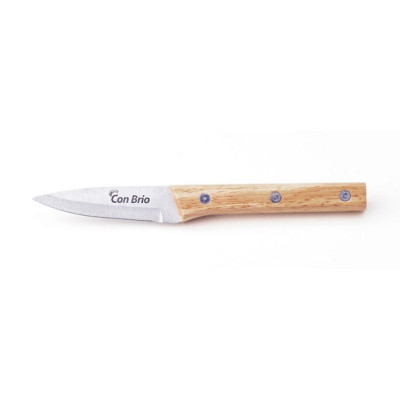 Нож для овощей 9 см Con Brio CB-7011 с деревянной ручкой, CB-7011, CONS
