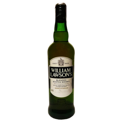 Виски WIlliam Lawson's от 3 лет выдержки 0.5 л 40%, 5010752001151, William Lawson's