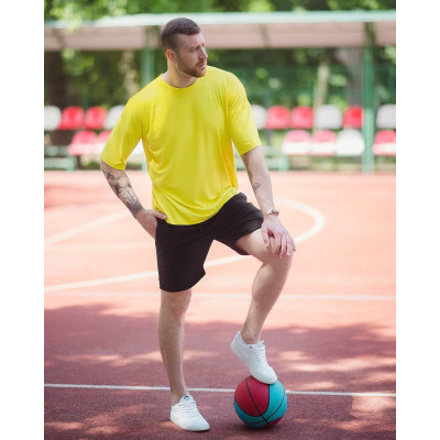 Футболка оверсайз мужская Dekka Asos OverSlim, Мужская футболка желтая свободного кроя хлопковая ЛЮКС качества