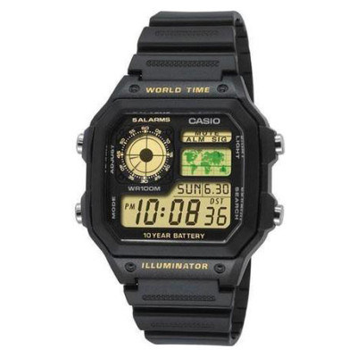 Чоловічий годинник Casio AE-1200WH-1B, 1141-0133