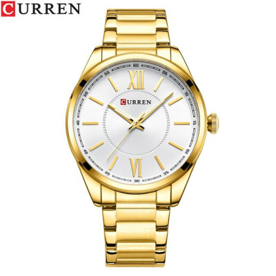 Curren 8423 Gold-White, 1008-0367