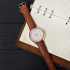 Наручний годинник Yazole Quartz 336 Silver-White-Brown, 1065-0003, Yazole