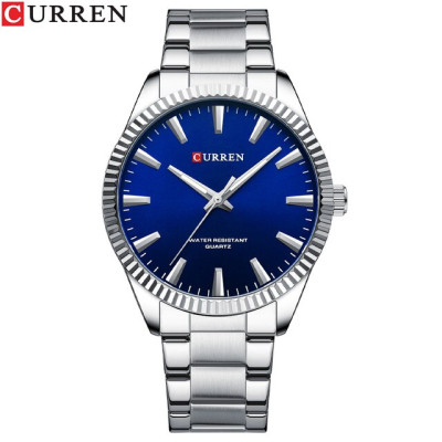 Curren 8425 Silver-Blue, 1008-0351