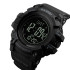 Skmei 1356BK Black + Compass, 1080-0838, Skmei