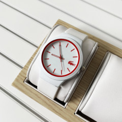 Наручний годинник Lacoste 2613 White-Red