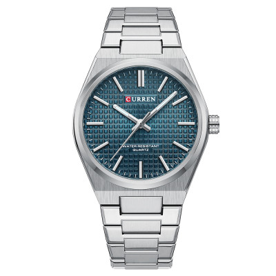 Curren 8439 Silver-Blue, 1008-0389