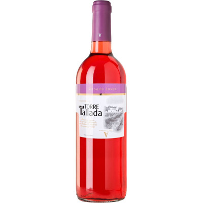 Вино Torre Tallada Rosado Joven розовое сухое 0.75 л 12%, 8412276321123