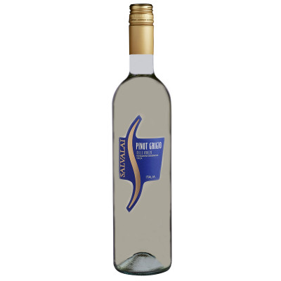 Вино Salvalai Pinot Grigio Delle Venezie біле сухе 0.75 л 12.5%, 8005276011608, Cantine Salvalai