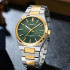 Curren 8439 Silver-Gold-Green, 1008-0390