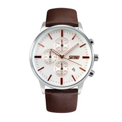 Skmei 9103WTBN White-Brown