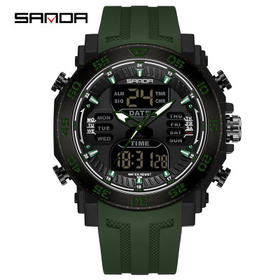 Sanda 6029 Army Green-Black, 1044-0081, Sanda