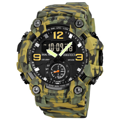 Годинник наручний Awarder 003 Camo Green, 1202-0087