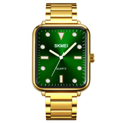 Skmei 1954GDGN-SP Gold-Green Sun Pattern