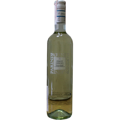 Вино Parini Pinot Grigio DOC біле сухе 0.75 л 11.5%, 8000160649592, Parini