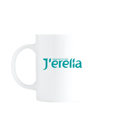 Чашка біла J'ERELIA, JER-09258