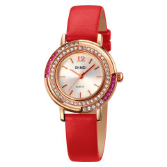 Skmei 1855RGRD Rose Gold-Red