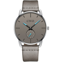 Наручний годинник Civo 8085C Gray-Light Blue