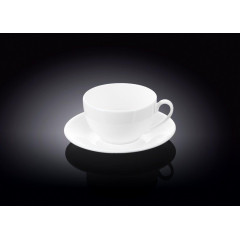Чайная чашка и блюдце 250мл. Wilmax WL-993000