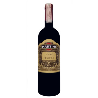 Вино Martini Langhe Nebbiolo червоне сухе 0.75 л 13.5%, 8000570085102, Martini