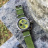 AMST 3003 Black-Green Green Wristband, 1094-0007, AMST