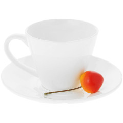 Чайная чашка и блюдце 180мл. Wilmax WL-993004