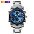 Skmei 1389BU Silver-Black-Blue, 1080-0246, Skmei