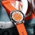 Curren 8448 Silver-Orange, 1008-0426