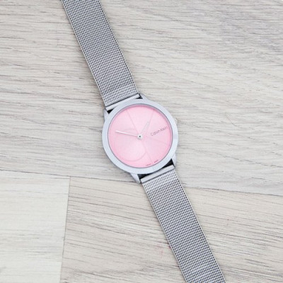 Наручний годинник Calvin Klein 2140CF Silver-Pink Small