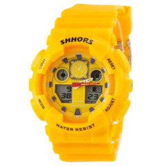 Наручний годинник Casio Shors GA-100 Yellow